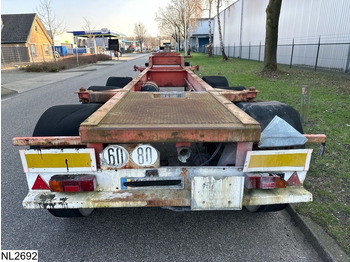 نصف مقطورة لنقل الحاويات Fruehauf Container 20 FT, Steel suspension: صورة 5