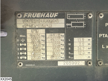 نصف مقطورة ستارة Fruehauf Tautliner: صورة 4