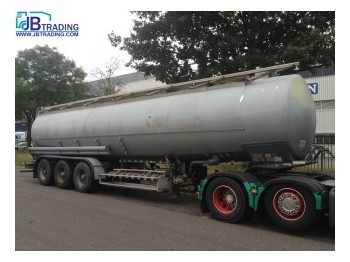 نصف مقطورة صهريج Trailor Fuel 37.500 liter 9 compartments: صورة 1