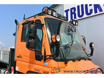 Unimog U 400 4 x 4 Mulag Teleskopausleger + Zapfwelle Unimog U 400 4 x 4 Mulag Teleskopausleger + Zapfwelle: صورة 2