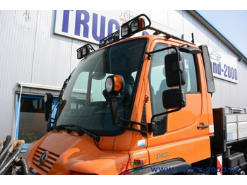 Unimog U 400 4 x 4 Mulag Teleskopausleger + Zapfwelle Unimog U 400 4 x 4 Mulag Teleskopausleger + Zapfwelle: صورة 3