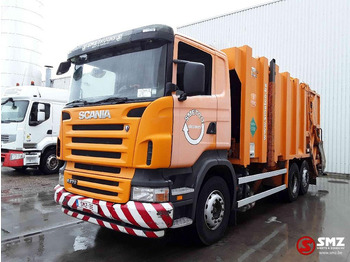 شاحنة النفايات Scania R 270 Vdk pusher: صورة 3