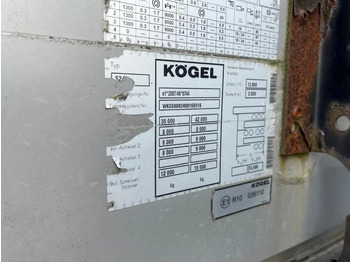 نصف مقطورة ستارة Kögel Schuifzeilen BPW assen: صورة 4 نصف مقطورة ستارة Kögel Schuifzeilen BPW assen: صورة 4
