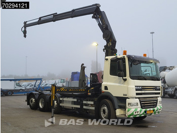 شاحنة ذات خطاف, شاحنة كرين DAF CF85.460 8X2 Palfinger PK 22002 EH 24 Tonnes Lift-Steering Axle Euro 5: صورة 3
