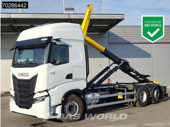 Iveco X-Way 580 6X2 NEW Palfinger PHT20SLD5 Hooklift Lift+steering Axle Automatic Navi ACC LED Iveco X-Way 580 6X2 NEW Palfinger PHT20SLD5 Hooklift Lift+steering Axle Automatic Navi ACC LED: صورة 1