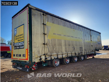 عربة منخفضة مسطحة نصف مقطورة MEUSBURGER MPG-4 2xSteering Axle COIL Liftachse: صورة 5