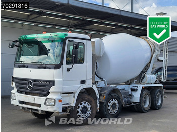 Mercedes-Benz Actros 3236 8X4 9M3 Stetter Mixer Big-Axle 3-Pedals Steelsuspension Euro 3 Mercedes-Benz Actros 3236 8X4 9M3 Stetter Mixer Big-Axle 3-Pedals Steelsuspension Euro 3: صورة 1