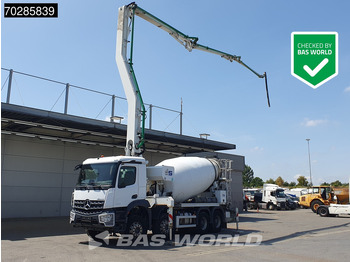 Mercedes-Benz Arocs 3243 8X4 Sermac Twinstar 4Z28 PUMI 9m3 Steelsuspension Big-Axle Euro 6 Mercedes-Benz Arocs 3243 8X4 Sermac Twinstar 4Z28 PUMI 9m3 Steelsuspension Big-Axle Euro 6: صورة 1