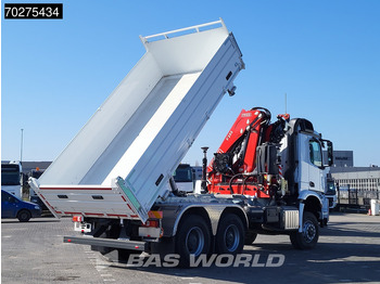 جديدة شاحنة قلاب, شاحنة كرين Mercedes-Benz Arocs 3348 6X6 NEW Fassi F255A.2.24 Kran Crane 3-way tipper Navi Euro 6: صورة 3 جديدة شاحنة قلاب, شاحنة كرين Mercedes-Benz Arocs 3348 6X6 NEW Fassi F255A.2.24 Kran Crane 3-way tipper Navi Euro 6: صورة 3
