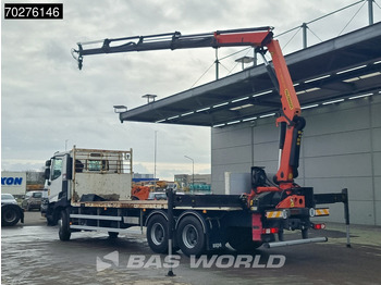 شاحنات مسطحة, شاحنة كرين Renault C 380 6X4 Palfinger PK18002-EH C Remote Retarder Euro 6: صورة 2
