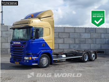 شاحنات الحاويات / جسم علوي قابل للتغيير شاحنة SCANIA G 410