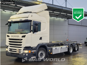 شاحنات الحاويات / جسم علوي قابل للتغيير شاحنة SCANIA G 450