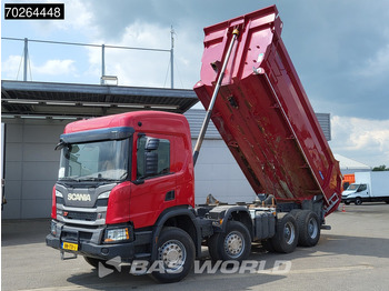 شاحنة قلاب Scania P410 8X4 NL Truck 19m3 tipper Body Heating Big-Axle Steelsuspension Euro 6: صورة 2