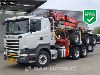 شاحنة قطع الأشجار SCANIA R 580