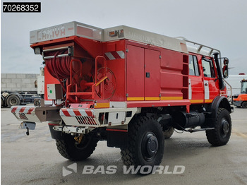 سيارة إطفاء Unimog U5000 4X4 Camiva FIRE TRUCK SUPERSTRUCTURE NOT WORKING Automatic: صورة 5