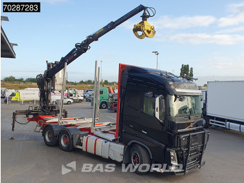 شاحنة قطع الأشجار, شاحنة كرين Volvo FH16 750 FH16 6X4 HIAB E96S 79 wood crane Retarder Dynamic-Steering Big-Axle Euro 6: صورة 3