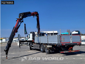 شاحنات مسطحة, شاحنة كرين Volvo FM 450 6X2 HMF3220 K5 + Jib K5 Crane Kran Lift-Steering Axle VEB+ Automatic: صورة 3