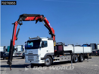 شاحنات مسطحة, شاحنة كرين Volvo FM 450 6X2 HMF3220 K5 + Jib K5 Crane Kran Lift-Steering Axle VEB+ Automatic: صورة 2