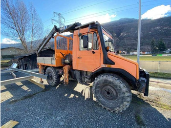شاحنة قلاب Mercedes UNIMOG U 140 MACHINE SUISSE: صورة 1