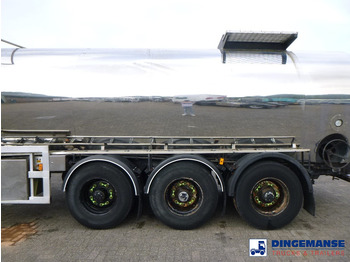 نصف مقطورة صهريج Crane Fruehauf Bitumen tank inox 28 m3 / 1 comp: صورة 5
