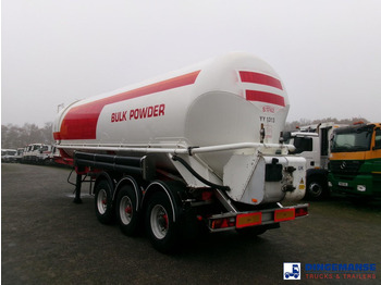 نصف مقطورة صهريج Feldbinder Powder tank alu 41 m3 (tipping): صورة 3