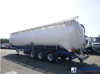 نصف مقطورة صهريج Feldbinder Powder tank alu 63 m3 / 1 comp (tipping): صورة 3