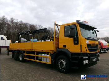 شاحنة كرين Iveco Stralis 310 6x2 Euro 6 + Atlas 105.2 crane: صورة 2