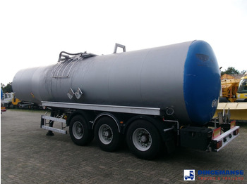 نصف مقطورة صهريج Magyar Bitumen tank inox 32 m3 / 1 comp: صورة 4