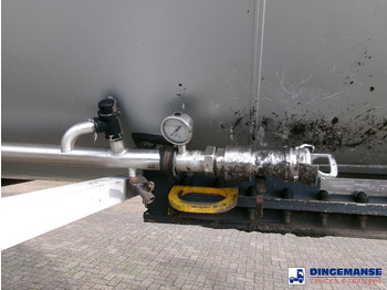 نصف مقطورة صهريج Magyar Bitumen tank inox 32 m3 / 1 comp: صورة 5