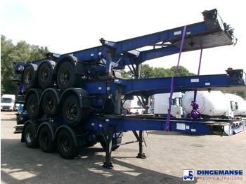 شاحنات الحاويات / جسم علوي قابل للتغيير شاحنة Montracon Stack - 3 x container chassis 20-30-40-45 ft: صورة 2