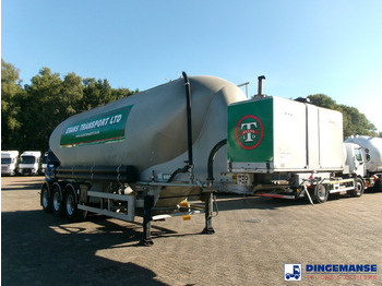 نصف مقطورة صهريج SPITZER Powder tank alu 37 m3 / 1 comp + compressor: صورة 2