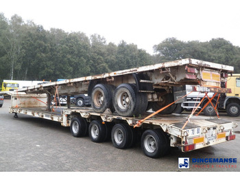 عربة منخفضة مسطحة نصف مقطورة Traylona 2-axle platform trailer 39000KG / Extendable 19M: صورة 4