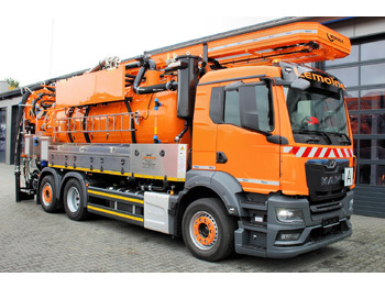 شاحنة الشفط MAN TGS 26.480 6x2 Kroll 13m³ WRG Wasserrückgewinner: صورة 2 شاحنة الشفط MAN TGS 26.480 6x2 Kroll 13m³ WRG Wasserrückgewinner: صورة 2