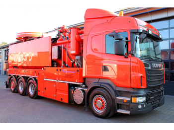 شاحنة الشفط Scania R560 V8 8x4 Kroll 20m³ WRG 2x HD-Pumpe 620 Liter: صورة 2