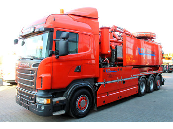 شاحنة الشفط Scania R560 V8 8x4 Kroll 20m³ WRG 2x HD-Pumpe 620 Liter: صورة 4