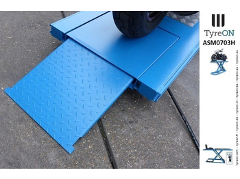 معدات الورش ASM0703H motorcycle lifting table with front wheel chock: صورة 4 معدات الورش ASM0703H motorcycle lifting table with front wheel chock: صورة 4