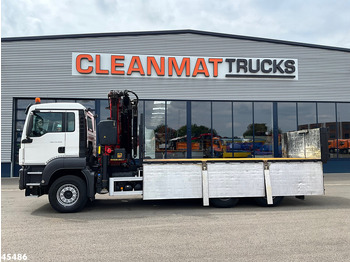 شاحنة قلاب, شاحنة كرين MAN TGS 33.460 6x4 Euro 6 Fassi 23 Tonmeter laadkraan Just 137.258 Km!: صورة 5