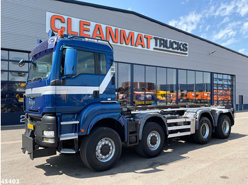 شاحنة - نظام الكابلات MAN TGS 43.440 8x8 HTS 30 Ton containersysteem + Vossebelt 20m³ container: صورة 4