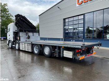 شاحنة كرين Scania R490 8x2 Euro 6 Retarder HMF 85 Tonmeter laadkraan + Fly-jib: صورة 2