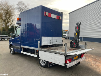 شاحنة كرين Volkswagen Crafter Servicewagen Hiab 1,3 Tonmeter laadkraan Just 123.645 Km!: صورة 4