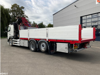 شاحنة كرين Volvo FM 500 Euro 6 HMF 32 Tonmeter laadkraan Just 166.643 km!: صورة 5