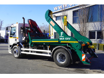 شاحنة كرين DAF LF 18.310 E6 / Skip loader Fornal NKR 130V / HDS HMF 735 K2 / Manual gearbox: صورة 5