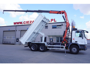 MERCEDES-BENZ Actros 2641 6×4 E5 / Crane / Dumper / 110000 km! MERCEDES-BENZ Actros 2641 6×4 E5 / Crane / Dumper / 110000 km!: صورة 3