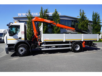 شاحنات مسطحة, شاحنة كرين RENAULT C280 DTI 8 / FASSI crane 5.6 T / range 8 m / Flatbed 15 EPAL: صورة 4 شاحنات مسطحة, شاحنة كرين RENAULT C280 DTI 8 / FASSI crane 5.6 T / range 8 m / Flatbed 15 EPAL: صورة 4