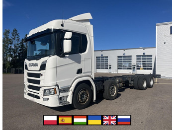 شاحنة كرين SCANIA R