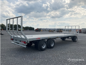 مقطورة منصة زراعية 2023 Fliegl DPW180 Tri/A (Unused) Bale Wagon: صورة 3 مقطورة منصة زراعية 2023 Fliegl DPW180 Tri/A (Unused) Bale Wagon: صورة 3
