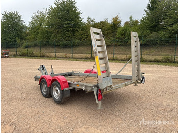 مقطورة مسطحة منخفضة Hubiere Equipment Trailer: صورة 4