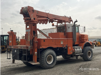 برج الحفر 1995 Kenworth C500 Simon Telelect 92-45 on 4x4 Drill Truck: صورة 3