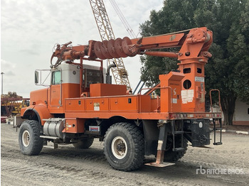 برج الحفر 1995 Kenworth C500 Simon Telelect 92-45 on 4x4 Drill Truck: صورة 4