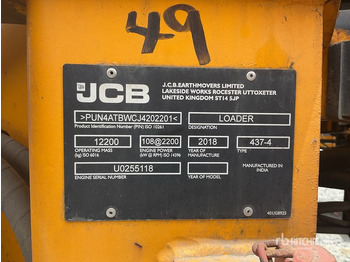اللودر بعجل JCB 437